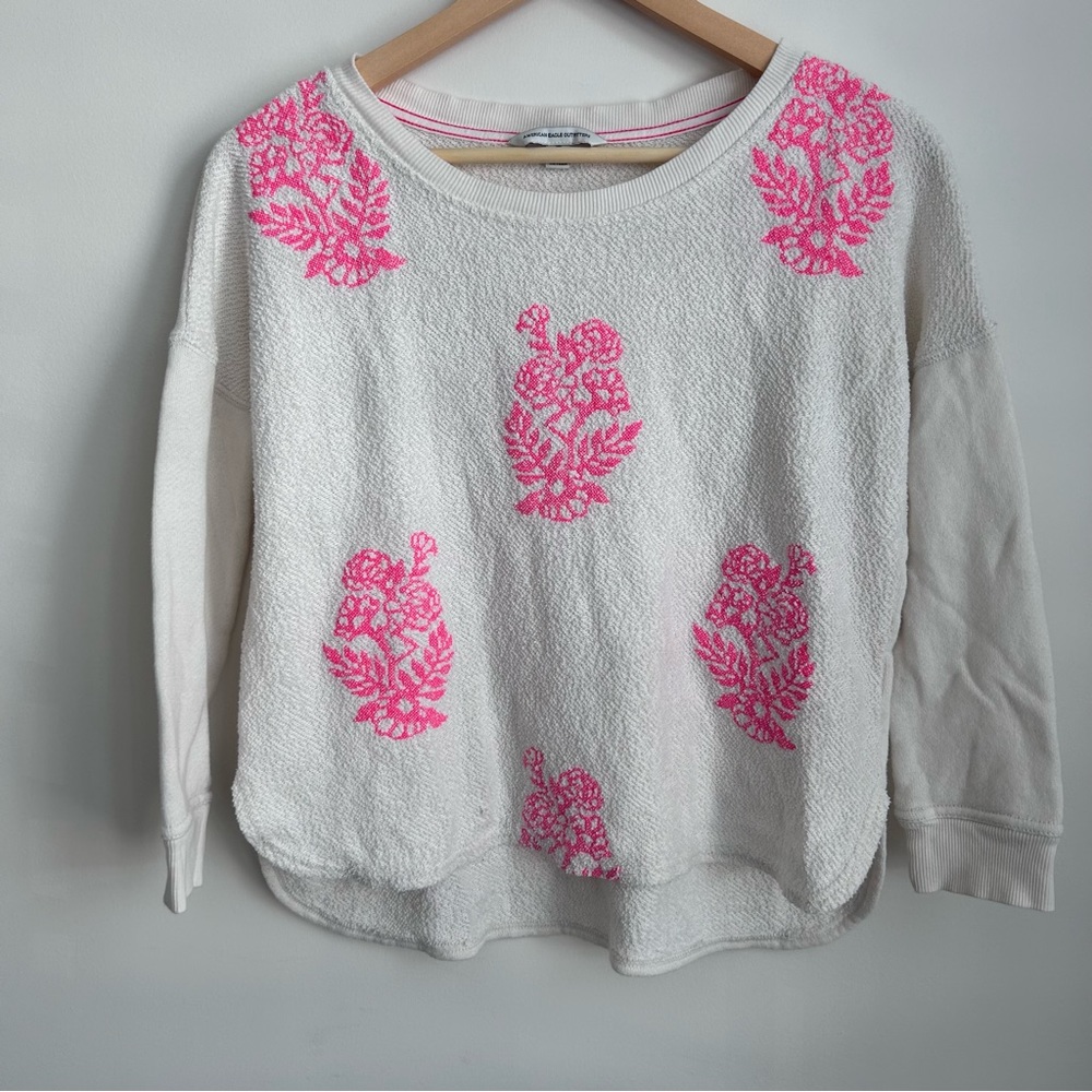 🍃 American Eagle Outfitters Terry Cloth Sweater